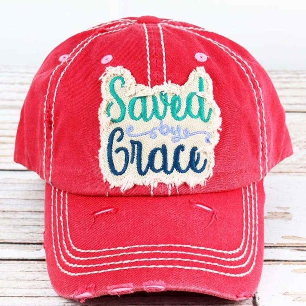 Cap - Saved By Grace